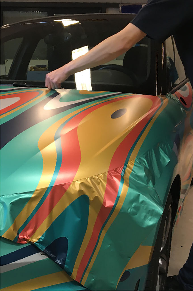monteur custom carwrapping audi a1