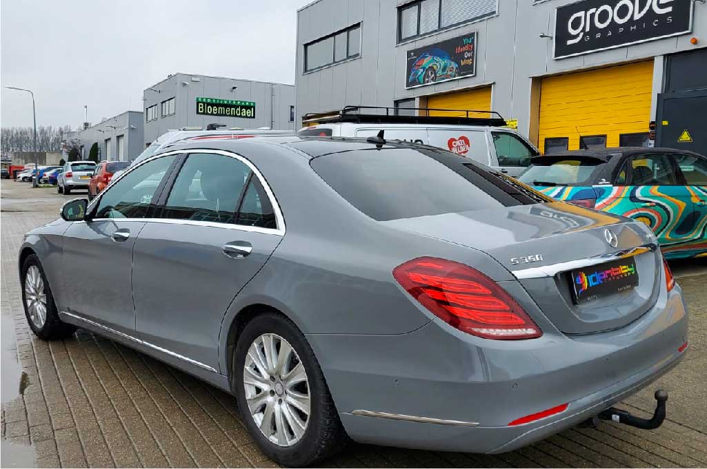 full carwrapping mercedes benz S350 weesp